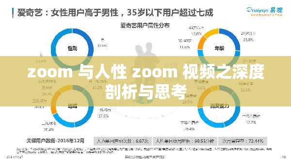 zoom 与人性 zoom 视频之深度剖析与思考