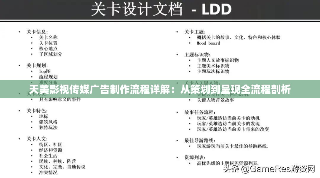 天美影视传媒广告制作流程详解：从策划到呈现全流程剖析