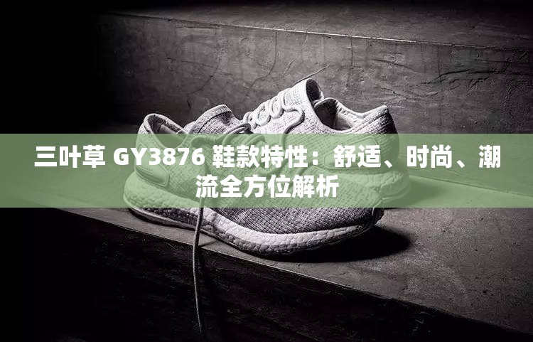 三叶草 GY3876 鞋款特性：舒适、时尚、潮流全方位解析