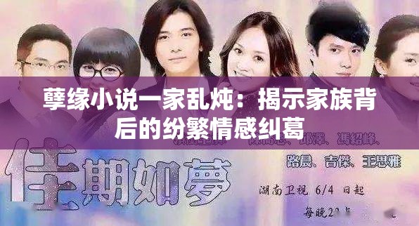 孽缘小说一家乱炖：揭示家族背后的纷繁情感纠葛