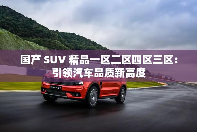 国产 SUV 精品一区二区四区三区：引领汽车品质新高度