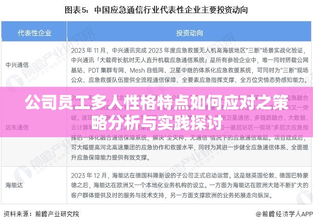 公司员工多人性格特点如何应对之策略分析与实践探讨
