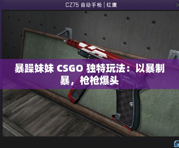 暴躁妹妹 CSGO 独特玩法：以暴制暴，枪枪爆头