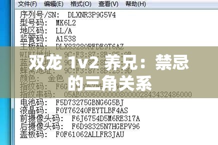 双龙 1v2 养兄：禁忌的三角关系