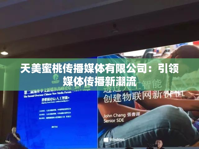 天美蜜桃传播媒体有限公司：引领媒体传播新潮流