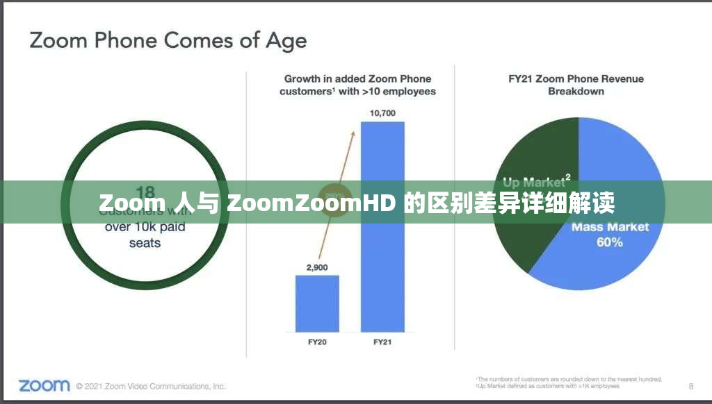 Zoom 人与 ZoomZoomHD 的区别差异详细解读