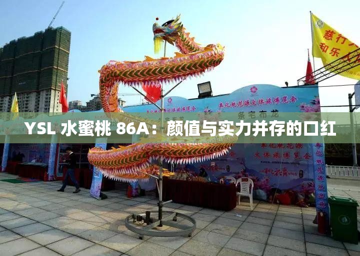 YSL 水蜜桃 86A：颜值与实力并存的口红