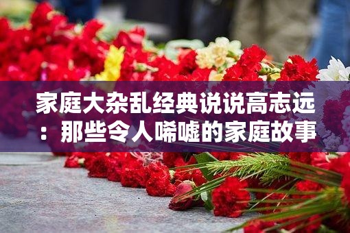 家庭大杂乱经典说说高志远：那些令人唏嘘的家庭故事