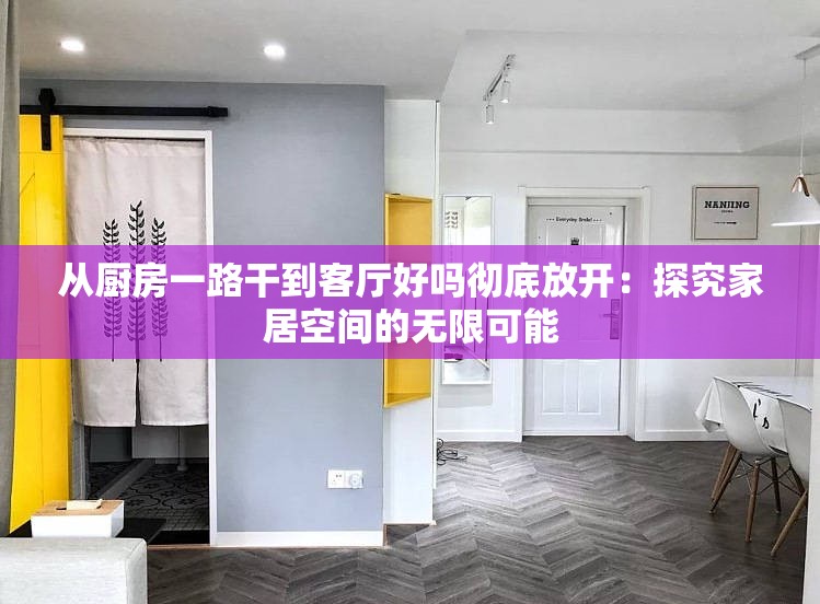 从厨房一路干到客厅好吗彻底放开：探究家居空间的无限可能