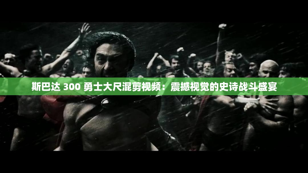 斯巴达 300 勇士大尺混剪视频：震撼视觉的史诗战斗盛宴