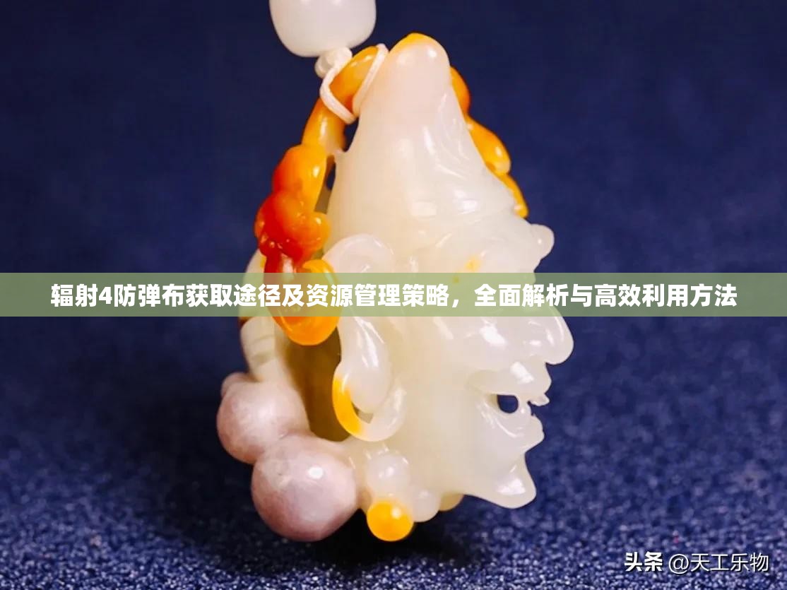 辐射4防弹布获取途径及资源管理策略，全面解析与高效利用方法