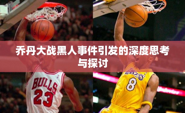 乔丹大战黑人事件引发的深度思考与探讨
