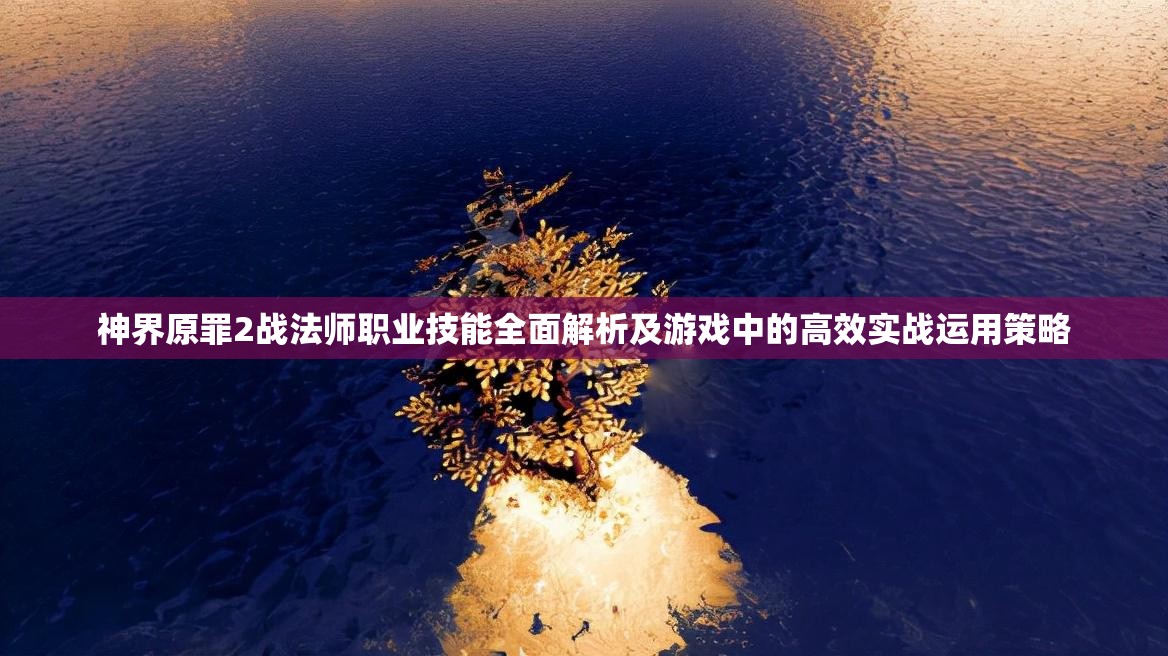 神界原罪2战法师职业技能全面解析及游戏中的高效实战运用策略