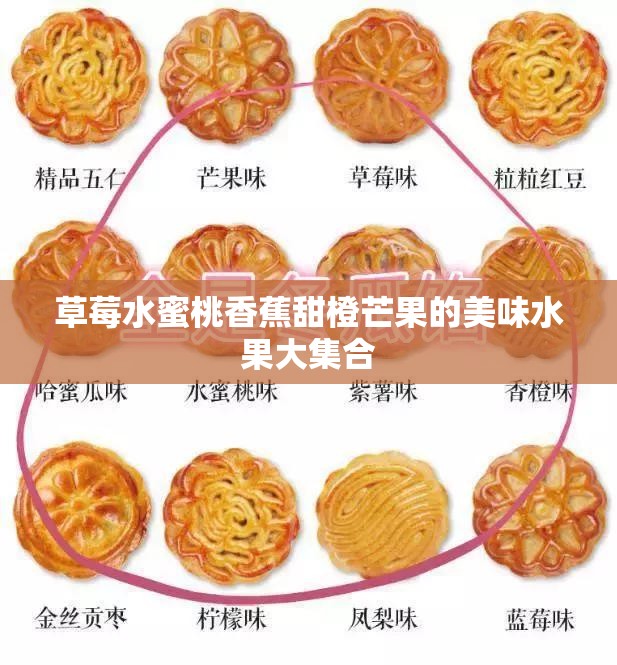 草莓水蜜桃香蕉甜橙芒果的美味水果大集合