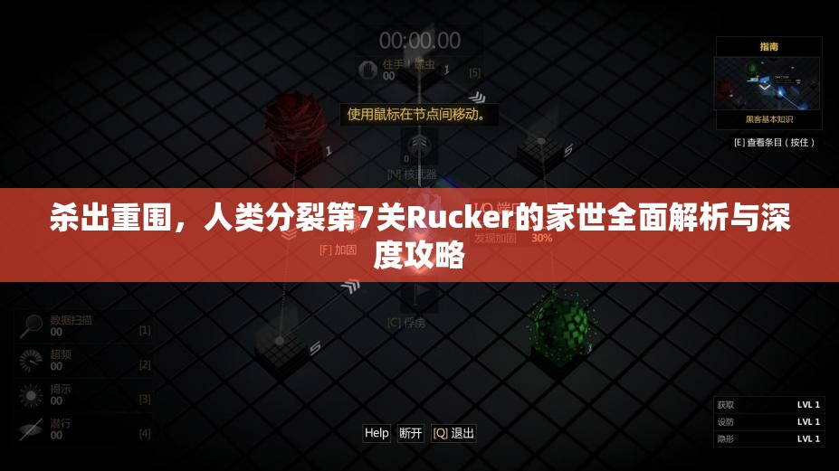 杀出重围，人类分裂第7关Rucker的家世全面解析与深度攻略