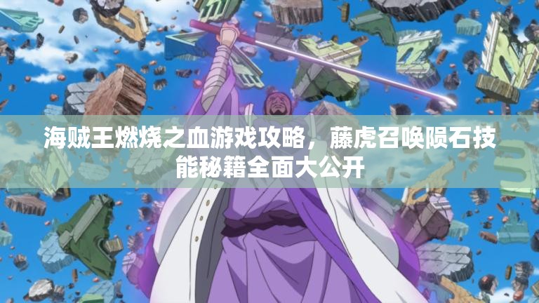 海贼王燃烧之血游戏攻略，藤虎召唤陨石技能秘籍全面大公开