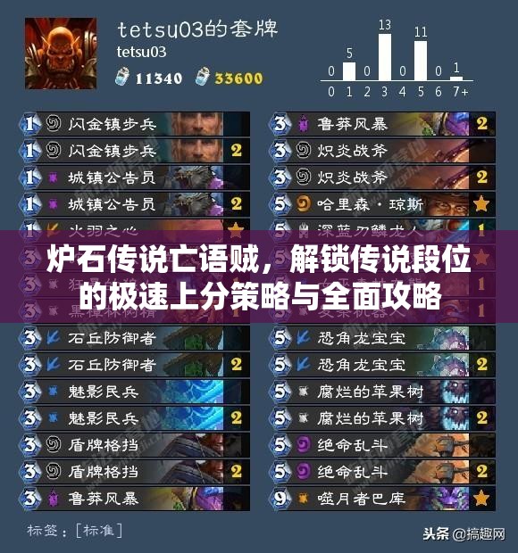 炉石传说亡语贼，解锁传说段位的极速上分策略与全面攻略