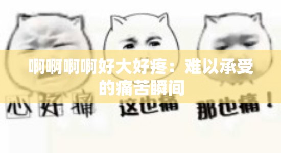 啊啊啊啊好大好疼：难以承受的痛苦瞬间