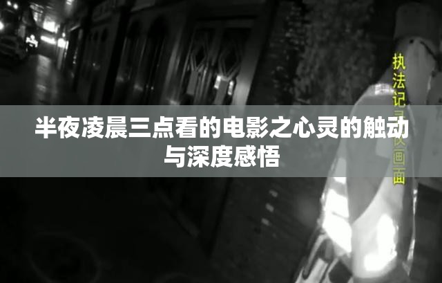 半夜凌晨三点看的电影之心灵的触动与深度感悟