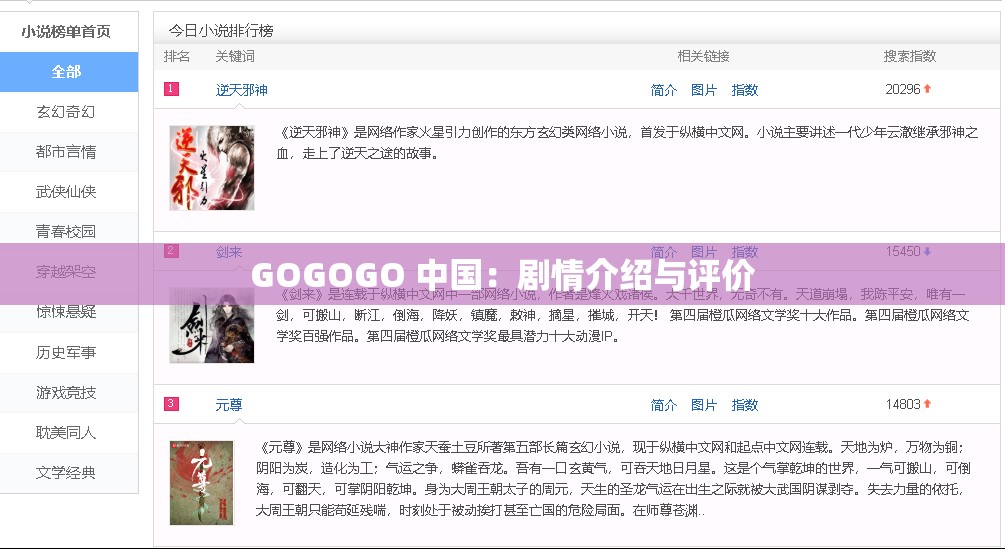 GOGOGO 中国：剧情介绍与评价