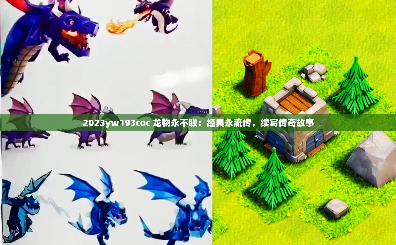 2023yw193coc 龙物永不联：经典永流传，续写传奇故事