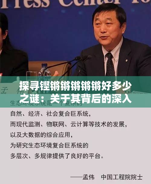 探寻铿锵锵锵锵锵好多少之谜：关于其背后的深入探究与分析