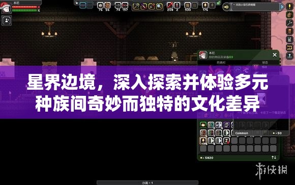 星界边境，深入探索并体验多元种族间奇妙而独特的文化差异