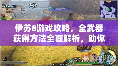 伊苏8游戏攻略，全武器获得方法全面解析，助你打造个性化专属战斗神器