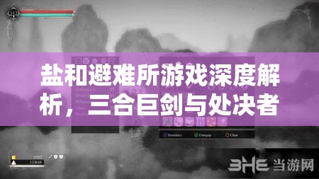 盐和避难所游戏深度解析，三合巨剑与处决者的战斗策略与特性探讨