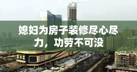 媳妇为房子装修尽心尽力，功劳不可没