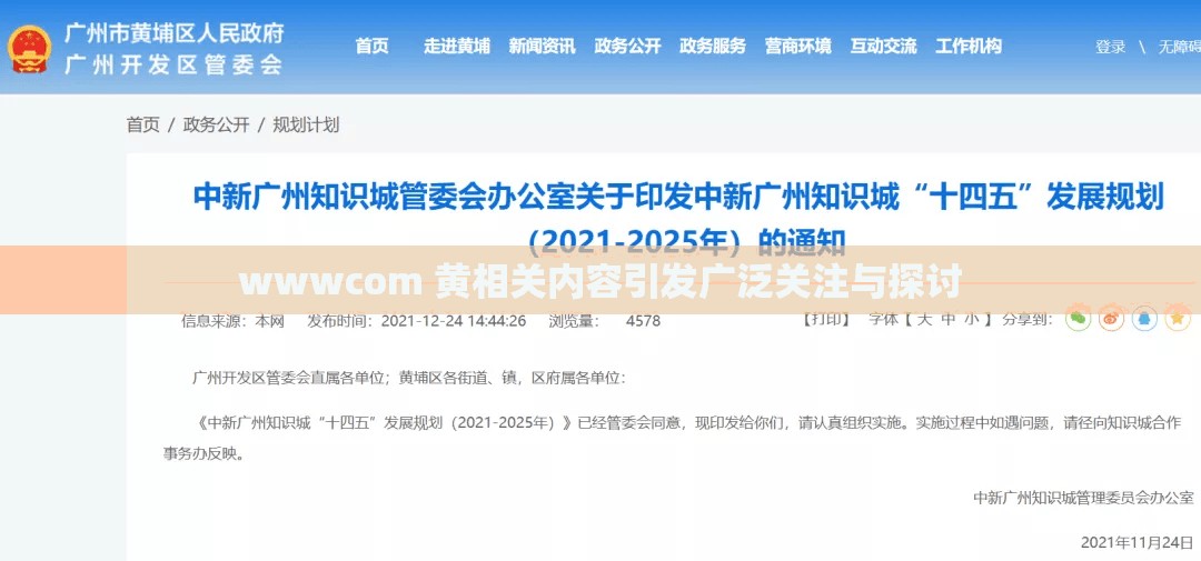 wwwcom 黄相关内容引发广泛关注与探讨
