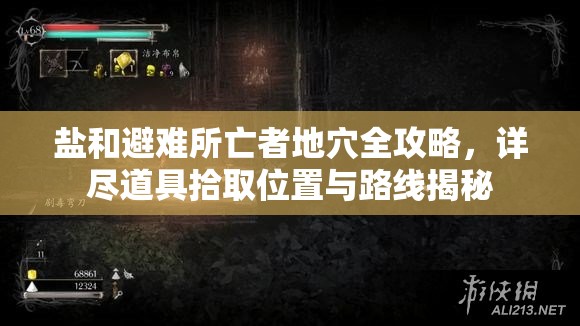 盐和避难所亡者地穴全攻略，详尽道具拾取位置与路线揭秘