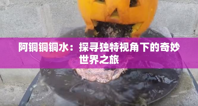 阿铜铜铜水：探寻独特视角下的奇妙世界之旅