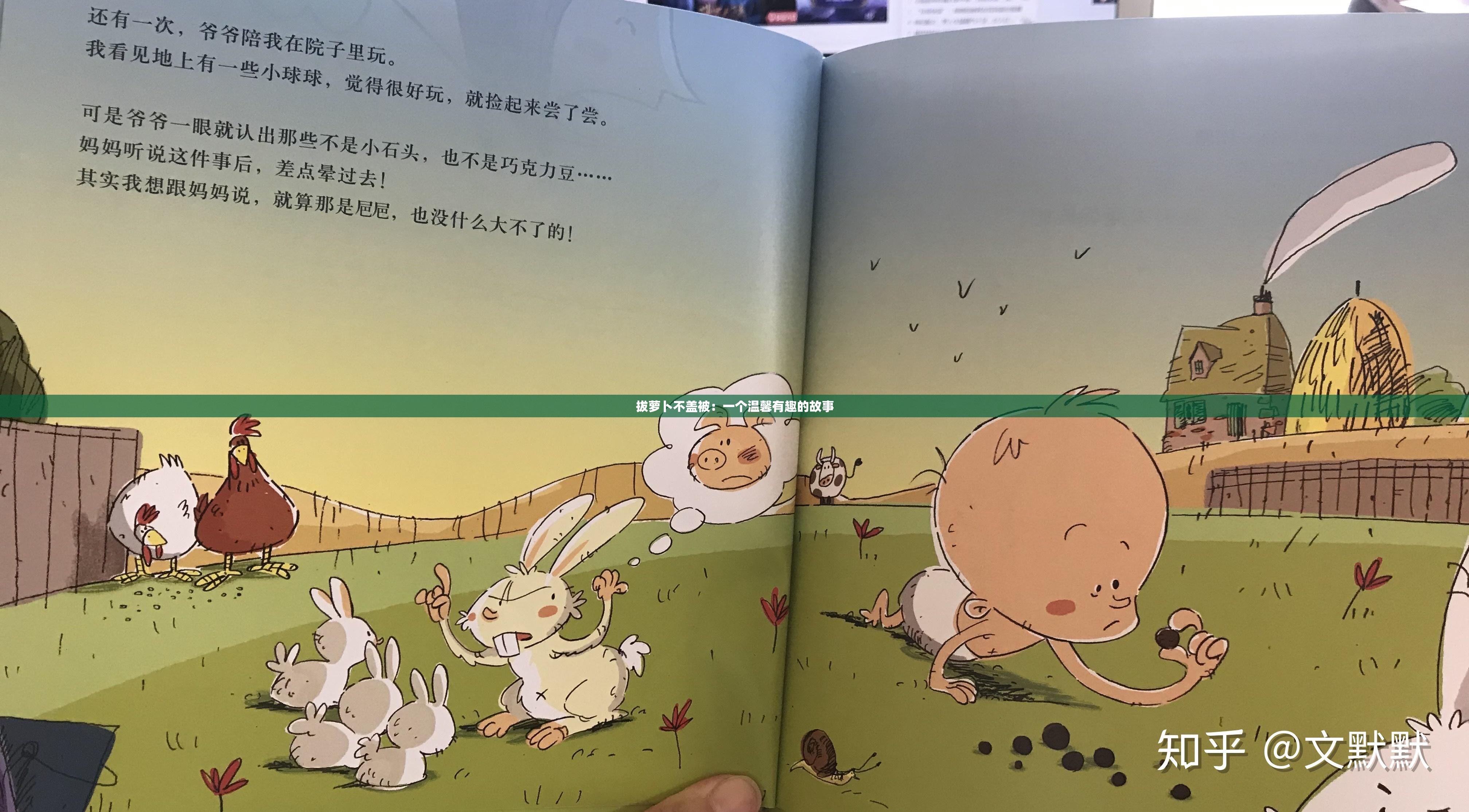 拔萝卜不盖被：一个温馨有趣的故事