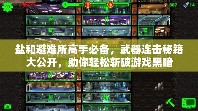 盐和避难所高手必备，武器连击秘籍大公开，助你轻松斩破游戏黑暗