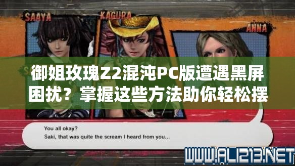 御姐玫瑰Z2混沌PC版遭遇黑屏困扰？掌握这些方法助你轻松摆脱问题！