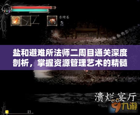 盐和避难所法师二周目通关深度剖析，掌握资源管理艺术的精髓