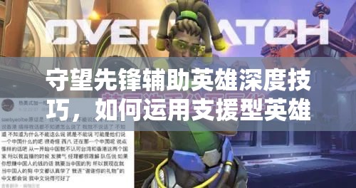 守望先锋辅助英雄深度技巧，如何运用支援型英雄秘籍实现资源管理的最大化
