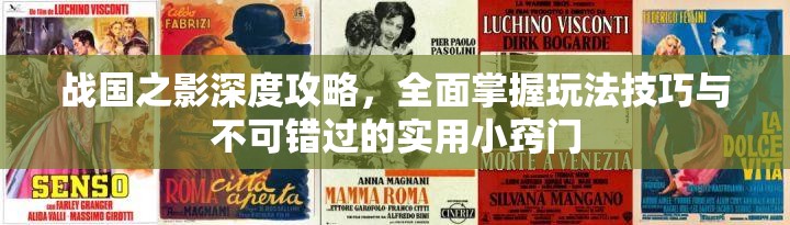 战国之影深度攻略，全面掌握玩法技巧与不可错过的实用小窍门