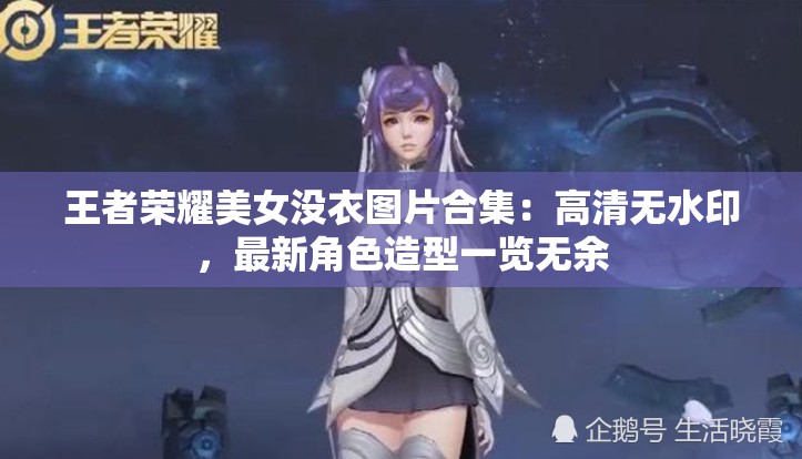 王者荣耀美女没衣图片合集：高清无水印，最新角色造型一览无余