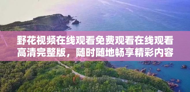 野花视频在线观看免费观看在线观看高清完整版，随时随地畅享精彩内容，无需注册即可体验